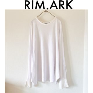 RIM.ARK - 【RIM.ARK】ワイドドルマンカットトップス　とろみ素材　落ち感　春夏