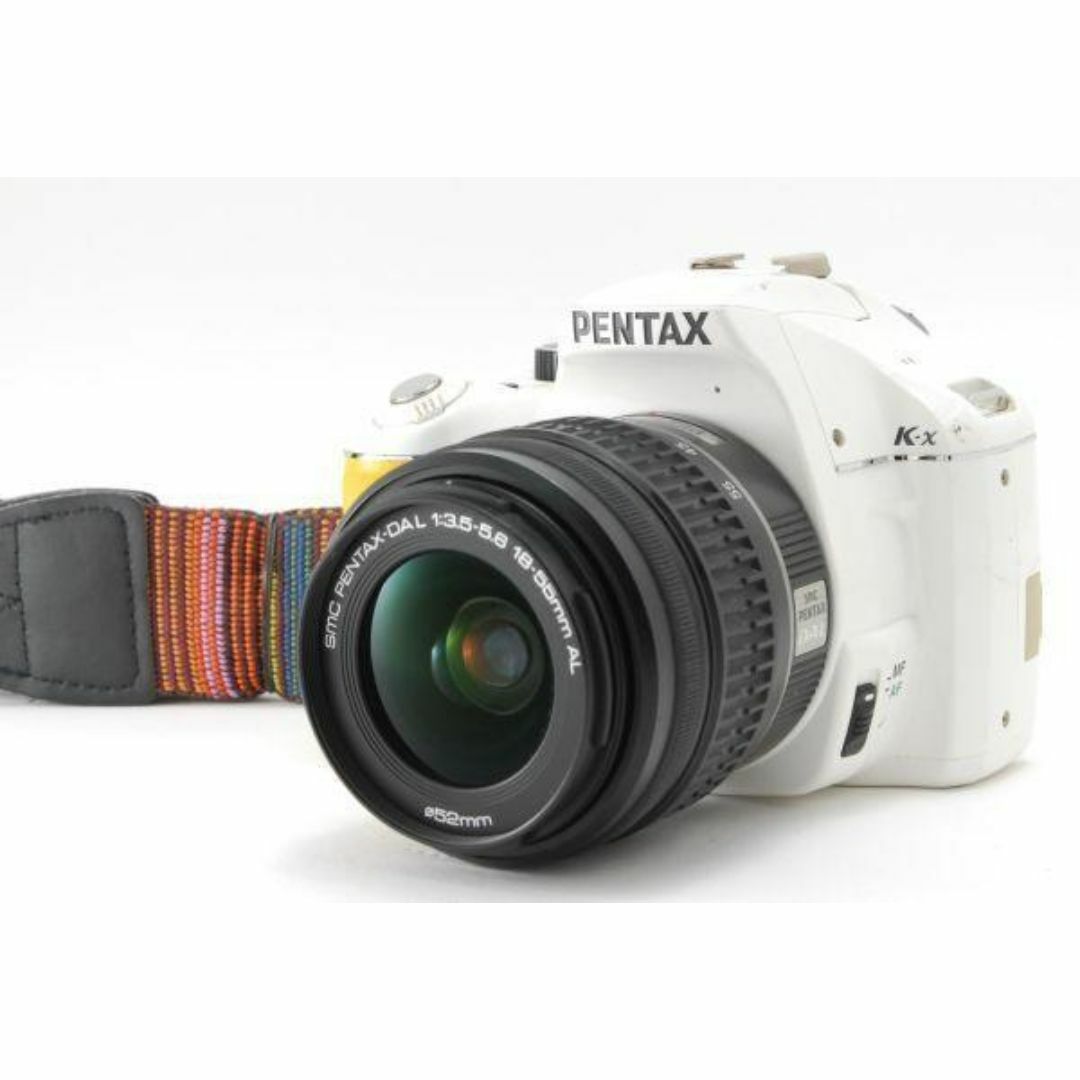 PENTAX(ペンタックス)のスマホ転送OK ペンタックス PENTAX K-x レンズキット S数6020回 スマホ/家電/カメラのカメラ(デジタル一眼)の商品写真