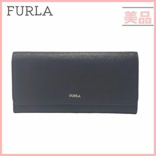 フルラ(Furla)のFURLA フルラ 長財布 大容量 2つ折り ブラック ユニセックス レザー(財布)