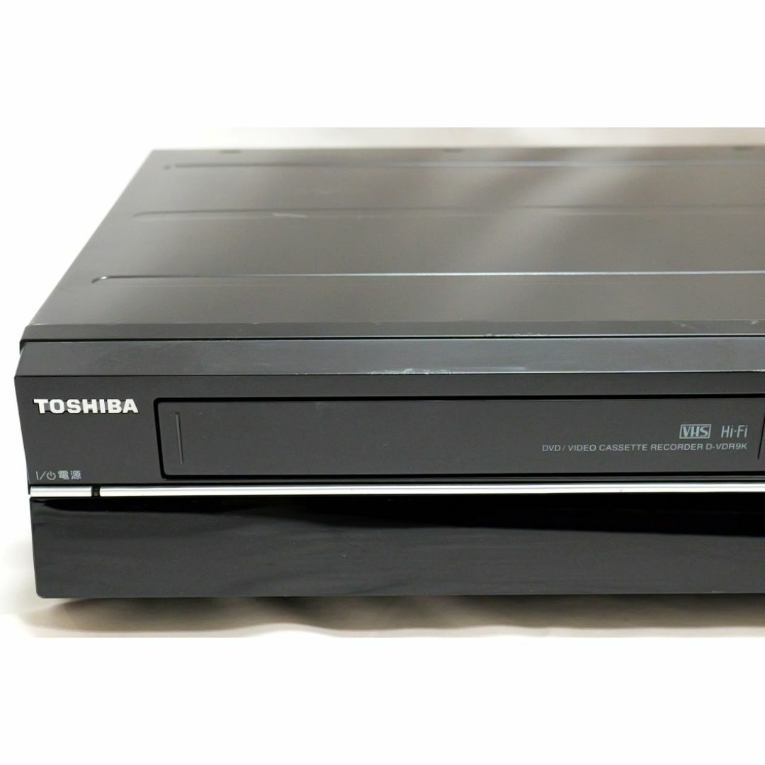 東芝 TOSHIBA D-VDR9K VHS DVD 地デジ レコーダー スマホ/家電/カメラのテレビ/映像機器(DVDレコーダー)の商品写真