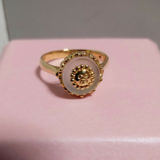華やか手造りリング❀ PT/K18アイスブルーダイヤモンドリング(トリート 華やか手造りリング❀ PT/K18アイスブルーダイヤモンドリング(トリート