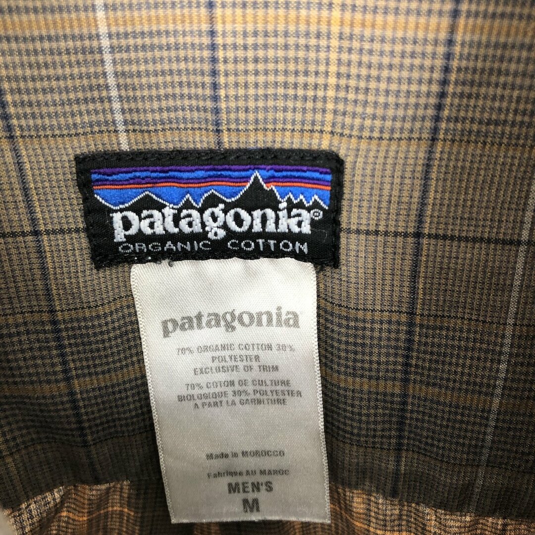 patagonia(パタゴニア)の古着 00年代 パタゴニア Patagonia 54845F8 長袖 チェックシャツ メンズM /eaa445364 メンズのトップス(シャツ)の商品写真