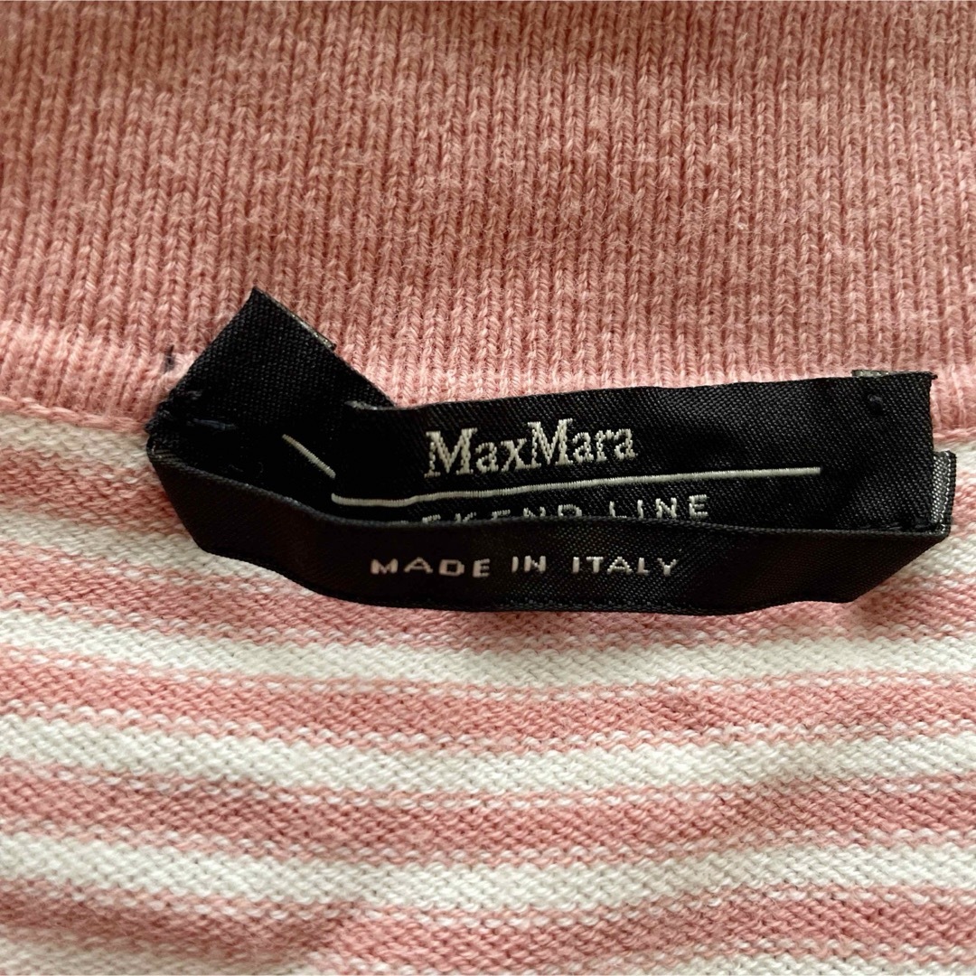 Weekend Max Mara(ウィークエンドマックスマーラ)のMaxMara 半袖 ニット ポロシャツ トップス マックスマーラ レディース レディースのトップス(カットソー(半袖/袖なし))の商品写真