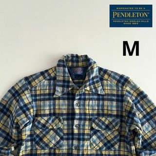 pendleton ボードシャツ 70s M ペンドルトン usa製 ウール