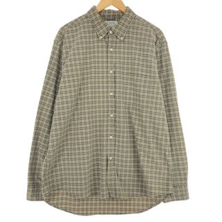 ジェイクルー(J.Crew)の古着 ジェイクルー J.Crew 長袖 ボタンダウンチェックシャツ メンズL /eaa440985(シャツ)