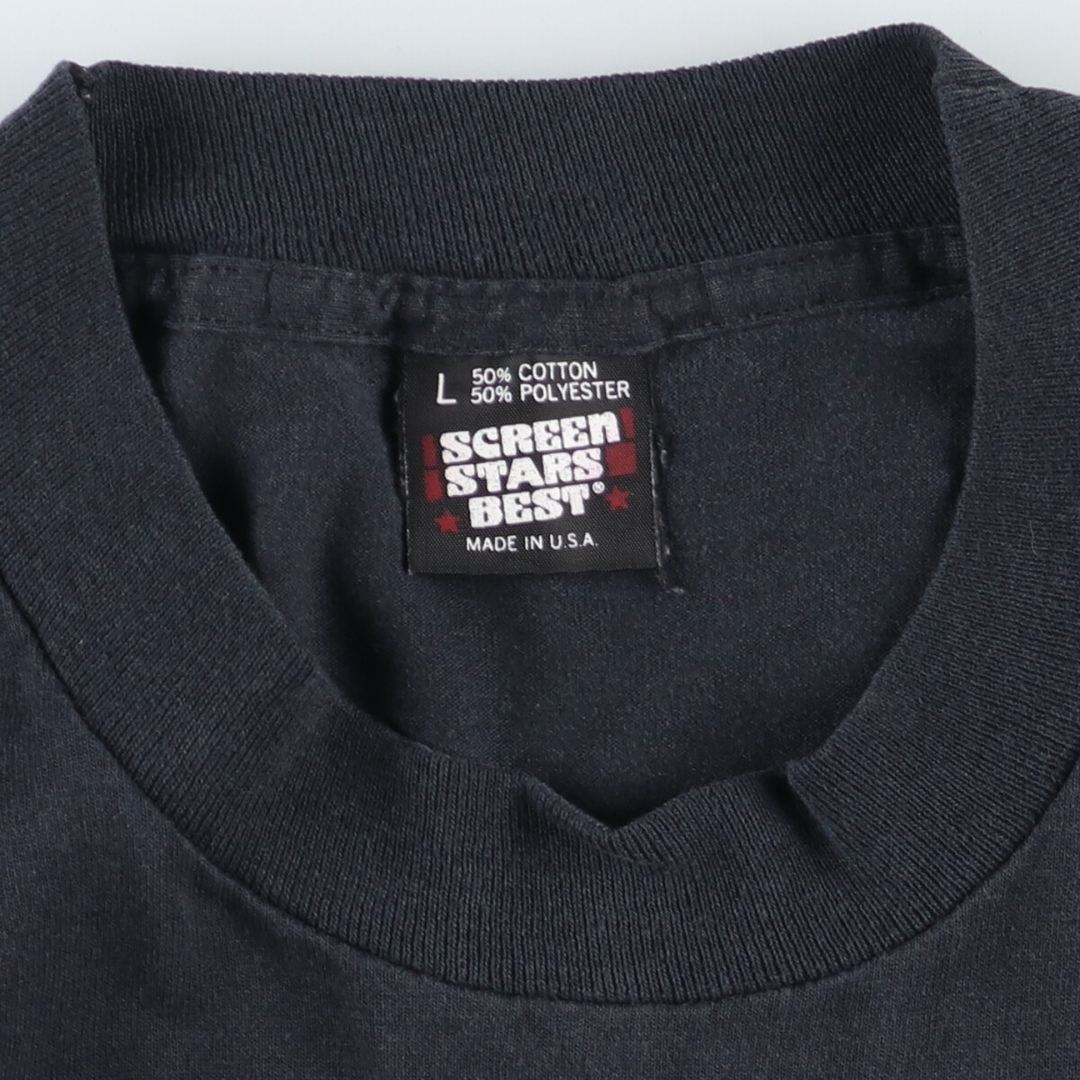 SCREEN STARS(スクリーンスターズ)の古着 90年代 スクリーンスターズ SCREEN STARS プリントTシャツ USA製 メンズL ヴィンテージ /eaa445340 メンズのトップス(Tシャツ/カットソー(半袖/袖なし))の商品写真