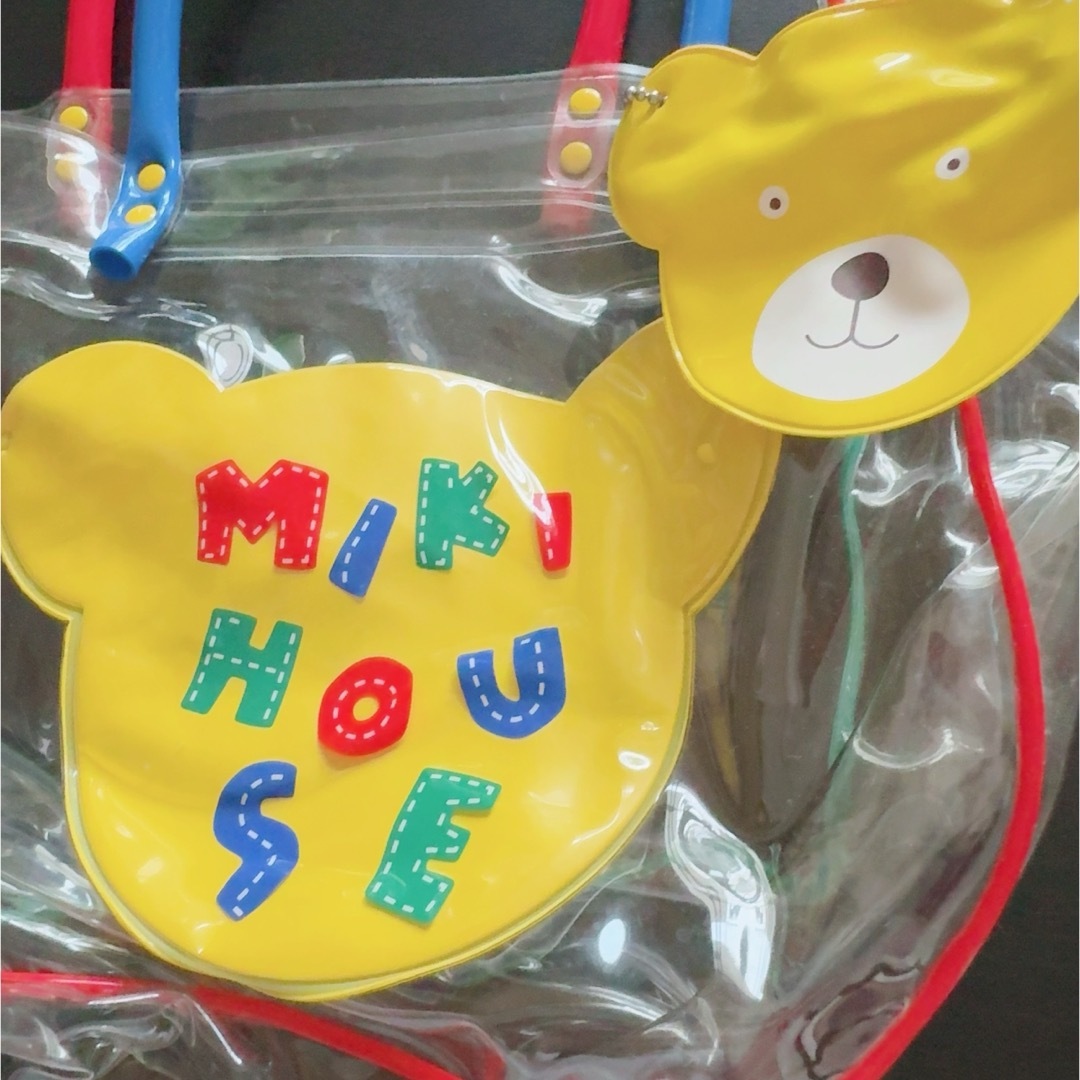 mikihouse(ミキハウス)のMIKI HOUSE ビニールバッグ　プールバッグ キッズ/ベビー/マタニティのこども用バッグ(レッスンバッグ)の商品写真