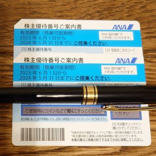 エーエヌエー(ゼンニッポンクウユ)(ANA(全日本空輸))のANA株主優待券　２枚(その他)