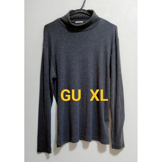 メンズ 長袖  GU  ハイネックXL