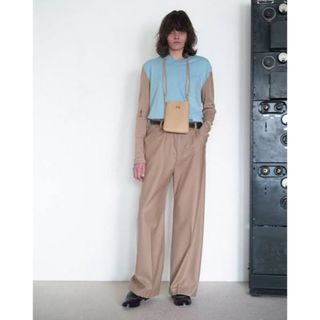 SUNSEA - SUNSEA N.M Thickened w/耳 Straight Pants