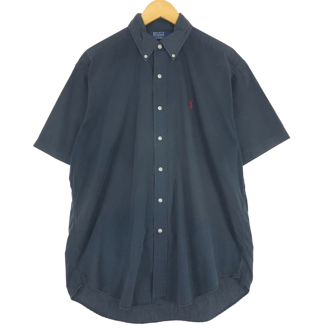 Ralph Lauren(ラルフローレン)の古着 ラルフローレン Ralph Lauren POLO by Ralph Lauren 半袖 ボタンダウンシャツ メンズM /eaa445176 メンズのトップス(シャツ)の商品写真