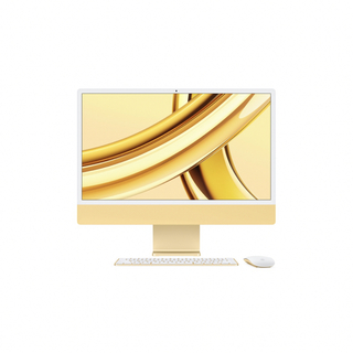アップル(Apple)の【新品未使用】iMac イエロー(オフィス/パソコンデスク)