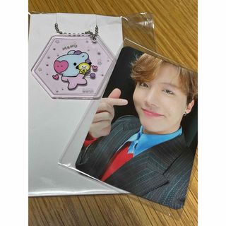 ボウダンショウネンダン(防弾少年団(BTS))のJ-HOPE カード　MANG キーホルダー(アイドルグッズ)