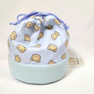 リラックマ(リラックマ)のリラックマ NEW BASIC RILAKKUMA 巾着ポーチ リラックマ(ポーチ)