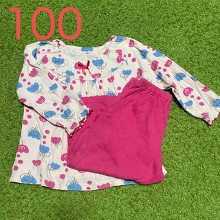 ニシマツヤ(西松屋)のパジャマ　長袖　100(パジャマ)