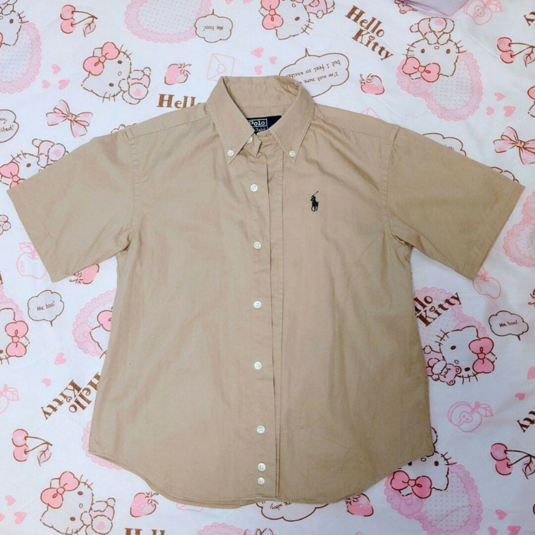 POLO（RALPH LAUREN）(ポロ)のPOLO by Ralph Lauren シャツ 130cm ベージュ メンズのトップス(シャツ)の商品写真