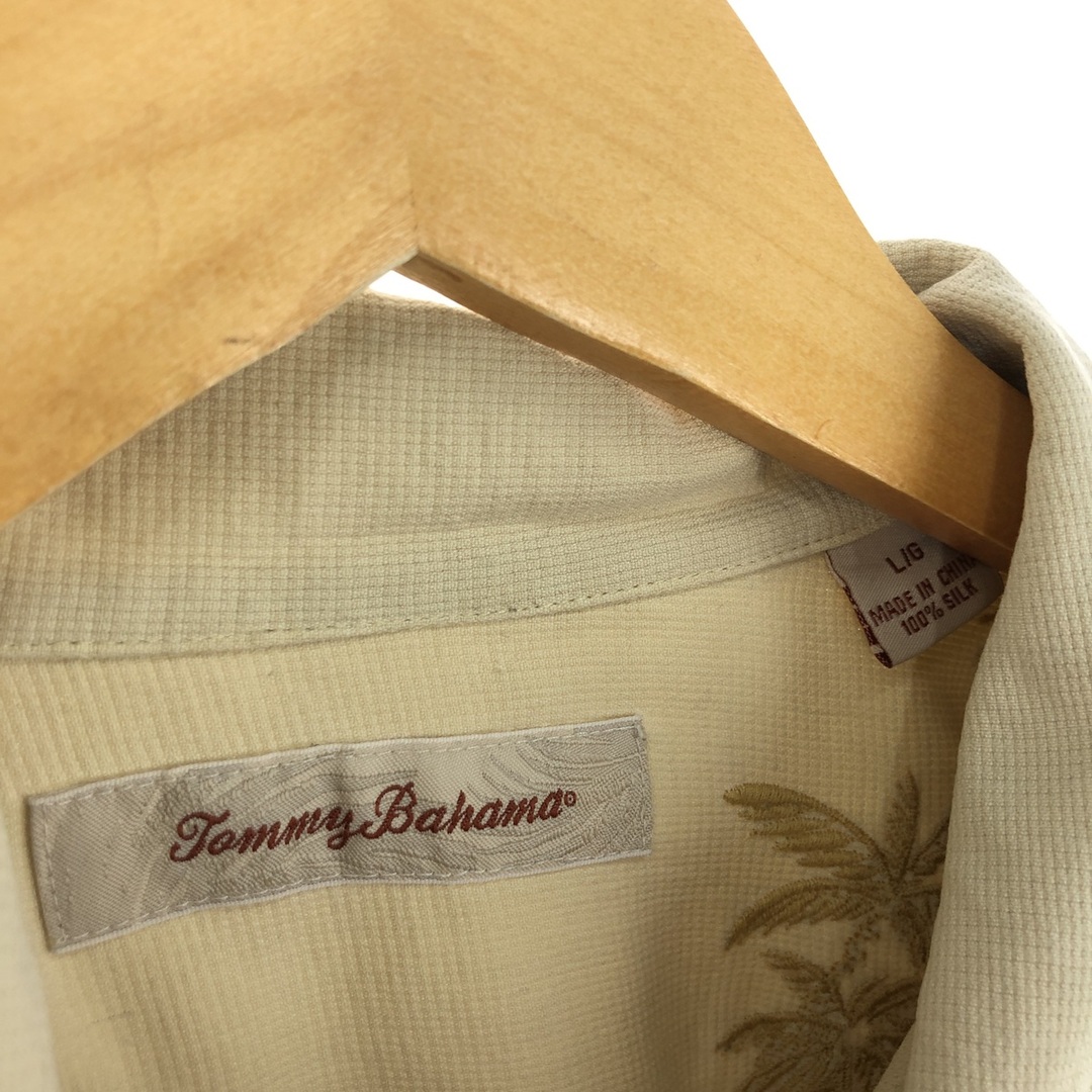 古着 トミーバハマ TOMMY BAHAMA 半袖 シルクシャツ メンズL /eaa445192 メンズのトップス(シャツ)の商品写真