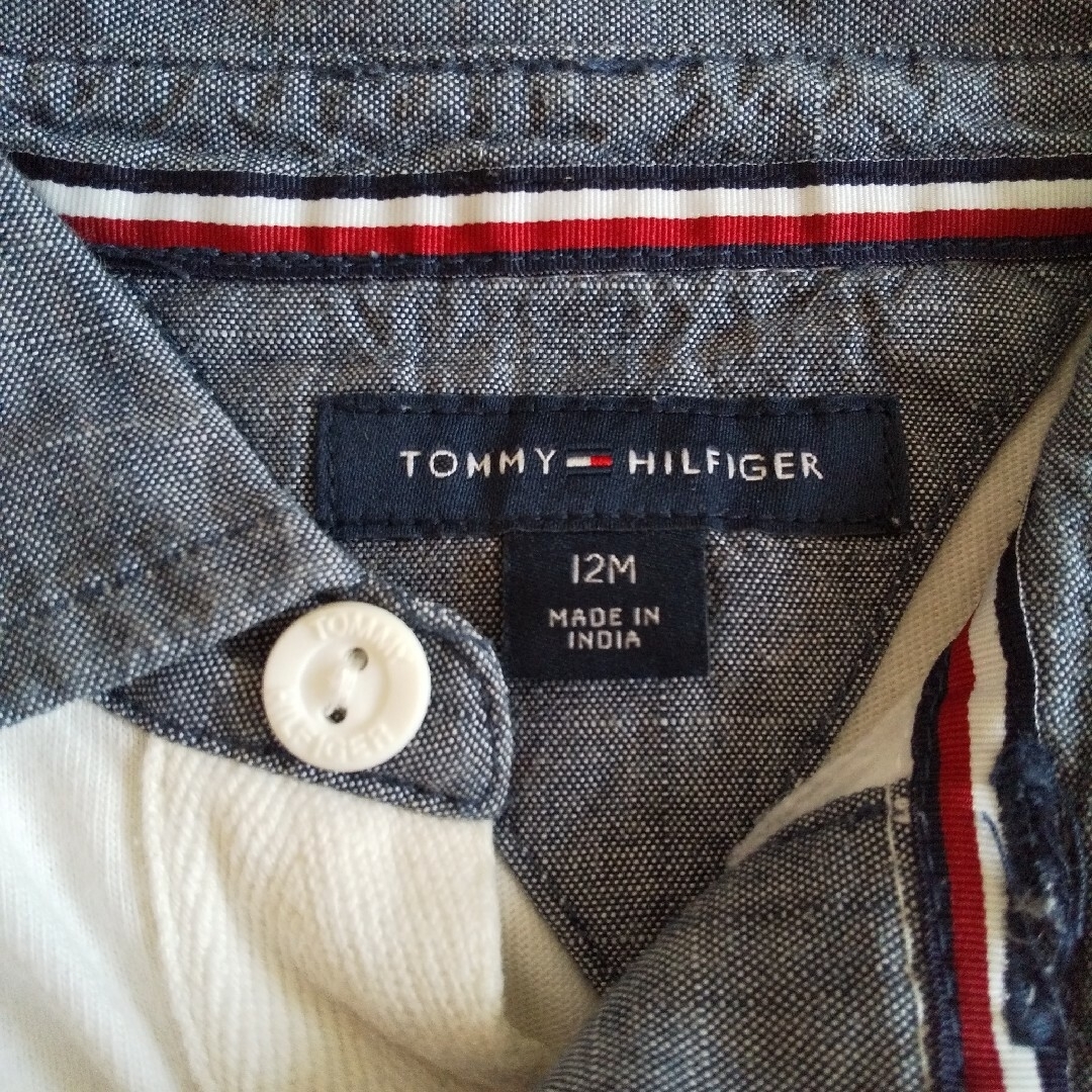 TOMMY HILFIGER(トミーヒルフィガー)の☆専用ページ☆TOMMY HILFIGER☆80☆半袖シャツ☆ キッズ/ベビー/マタニティのベビー服(~85cm)(シャツ/カットソー)の商品写真