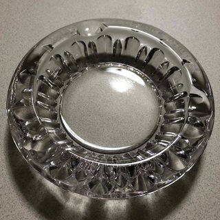 アンティーク ガラスの灰皿(灰皿)