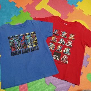 ユニクロ(UNIQLO)の仮面ライダーＴシャツ　2枚組　110サイズ（おまけ付き）(Tシャツ/カットソー)