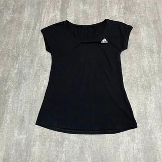 アディダス(adidas)の半袖Tシャツ アディダス パフォーマンスロゴ コットン 綿 L ブラック(Tシャツ(半袖/袖なし))