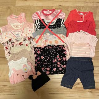 ベビーギャップ(babyGAP)のbabyGAPなどベビー服まとめ売り 70(ロンパース)