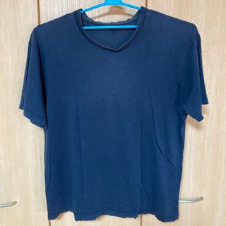 ダニエルドッド(DANIEL DODD)の【難あり】6L Daniel Dodd ネイビー 半袖Tシャツ(Tシャツ/カットソー(半袖/袖なし))