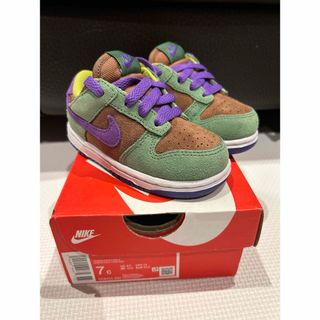 ナイキ(NIKE)のNIKE DUNK LOW VENEER 13cm(スニーカー)