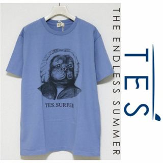 エンドレスサマー(THE ENDLESS SUMMER（TES）)の新品【TES エンドレスサマー】THE BUHI フレブル犬 Tシャツ L(Tシャツ/カットソー(半袖/袖なし))