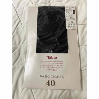 タビオ(Tabio)のTabio 40デニール　黒　タイツ(タイツ/ストッキング)