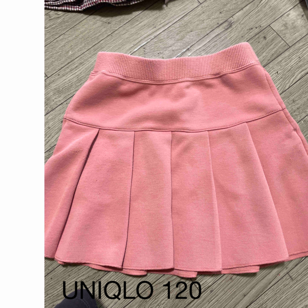 UNIQLO(ユニクロ)のUNIQLO スカート　size120 キッズ/ベビー/マタニティのキッズ服女の子用(90cm~)(スカート)の商品写真