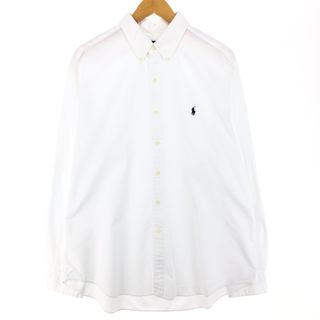 ラルフローレン(Ralph Lauren)の古着 ラルフローレン Ralph Lauren CLASSIC FIT 長袖 ボタンダウンシャツ メンズXL /eaa445375(シャツ)