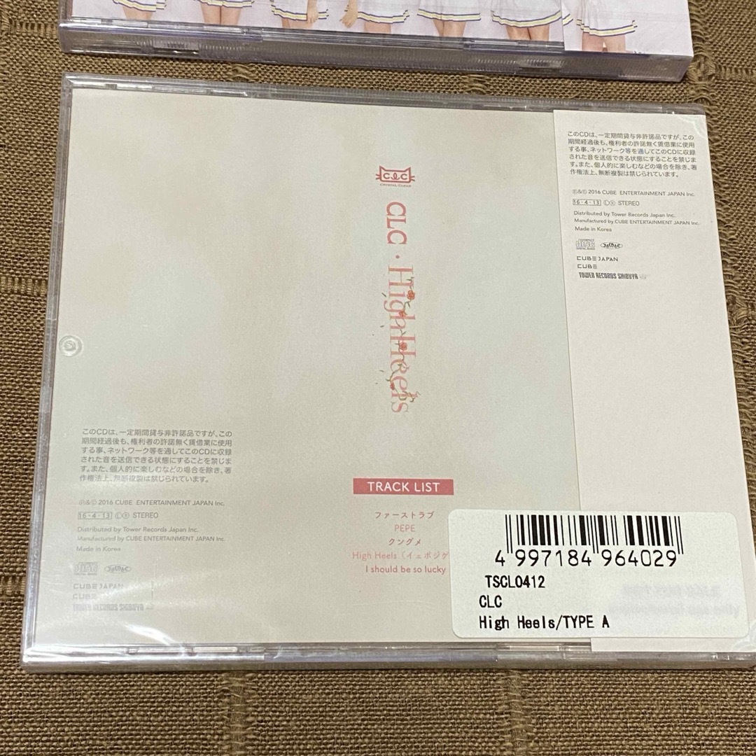 CLC 日本CD 未開封2枚セット チャミスマ High Heels エンタメ/ホビーのCD(K-POP/アジア)の商品写真