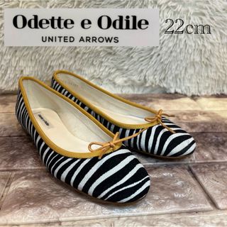 オデットエオディール(Odette e Odile)の新品　ODETTE E ODILE フラット　リボン　パンプス　22cm(ハイヒール/パンプス)