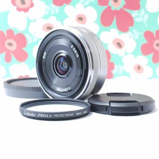 ❤SONY 単焦点 SEL16F28❤パンケーキレンズ Eマウント❤ 大人気❤️(ミラーレス一眼)