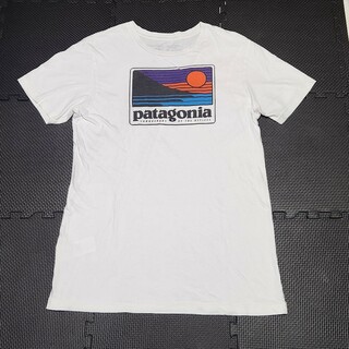 パタゴニア ロゴプリント 半袖Tシャツ