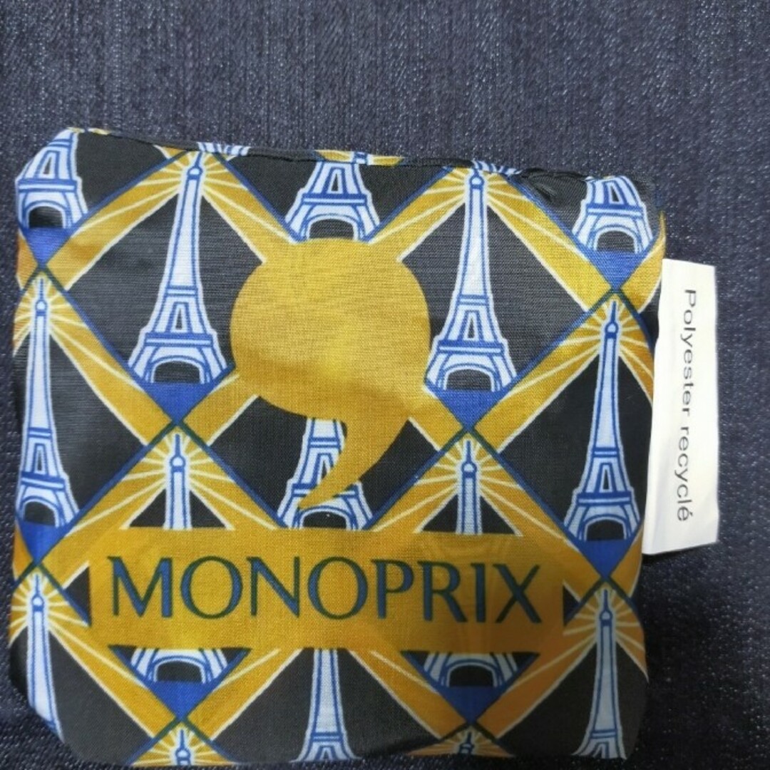 値下げ不可　モノプリ　MONOPRIX 　フランス　エッフェル塔　エコバック レディースのバッグ(エコバッグ)の商品写真