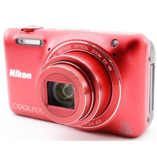 Nikon COOLPIX S6600 デジタルカメラ レッド　新同品