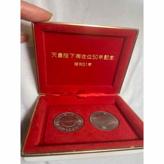 昭和天皇御在位50年記念　100円白銅貨(その他)