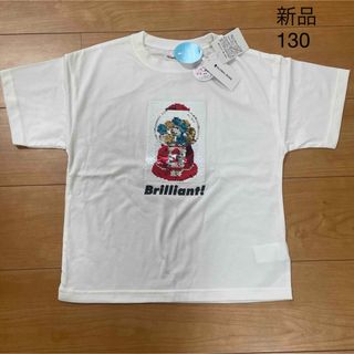 グローバルワーク(GLOBAL WORK)の新品✴️グローバルワーク✩.*˚スパンコールTシャツ130(Tシャツ/カットソー)