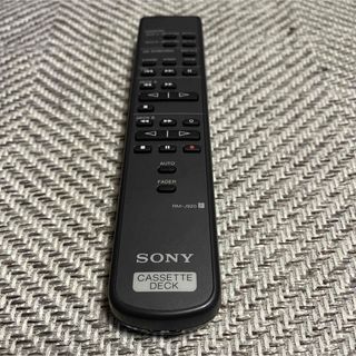 ソニー(SONY)の【中古】SONY カセットデッキ リモコン RM-J920 動作確認済(その他)