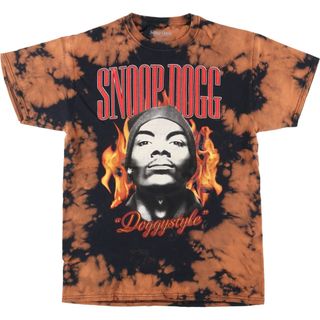 古着 SNOOP DOGG スヌープドッグ タイダイ柄 ラップTシャツ ラップT メンズM /eaa411656(Tシャツ/カットソー(半袖/袖なし))