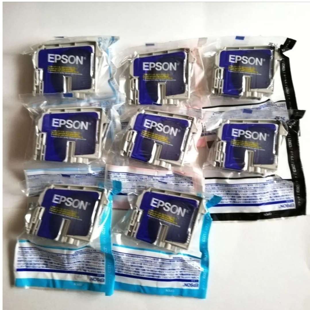 未使用 エプソン 純正インクカートリッジ 8個セット IC21 プリンター | フリマアプリ ラクマ 未使用 エプソン 純正インクカートリッジ 8個セット IC21 プリンター | フリマアプリ ラクマ