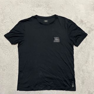 FENDI - 22ss FENDI パッチロゴ tee tシャツ　Box Logo XL