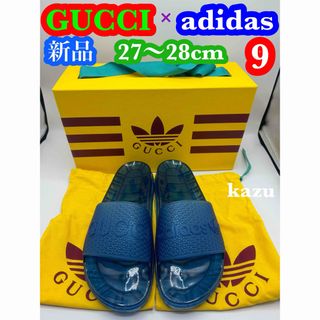 グッチ(Gucci)の新品 GUCCI adidas グッチ サンダル アディダス コラボ メンズ 9(サンダル)