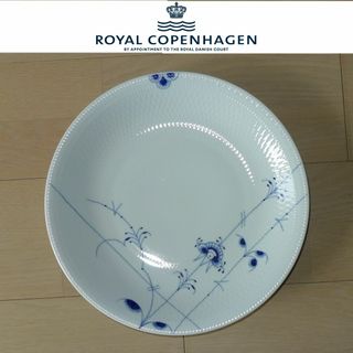 ロイヤルコペンハーゲン(ROYAL COPENHAGEN)のROYAL COPENHAGEN ブルーパルメッテ プレート 30㎝ ★未使用(食器)