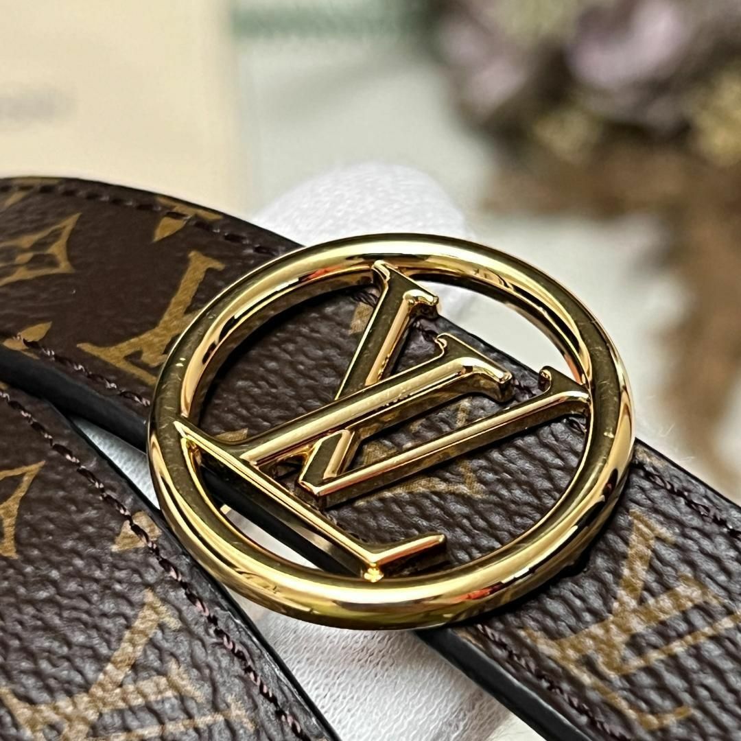 LOUIS VUITTON(ルイヴィトン)のルイヴィトン ベルト サンチュール LVサークル モノグラム リバーシブル レディースのファッション小物(ベルト)の商品写真