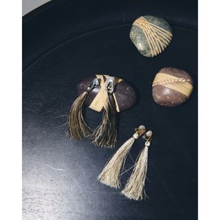 【新品】TODAYFUL タッセルフリンジイヤリング ピアス 春夏アクセサリー