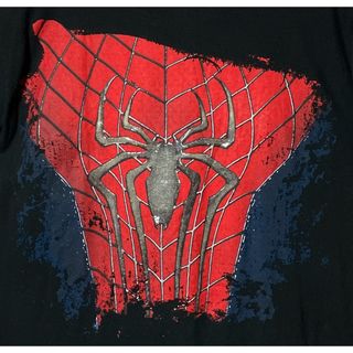 VINTAGE - USA アメリカ古着 スパイダーマン2 XLsize ブラックTシャツ