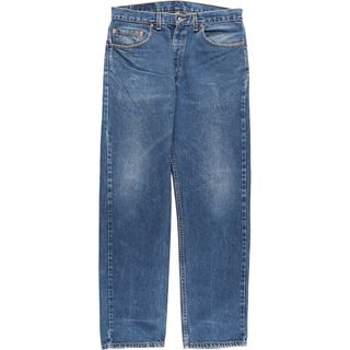 リーバイス(Levi's)の古着 00年代 リーバイス Levi's 505 REGULAR FIT テーパードデニムパンツ USA製 メンズw34 /evb004675(デニム/ジーンズ)